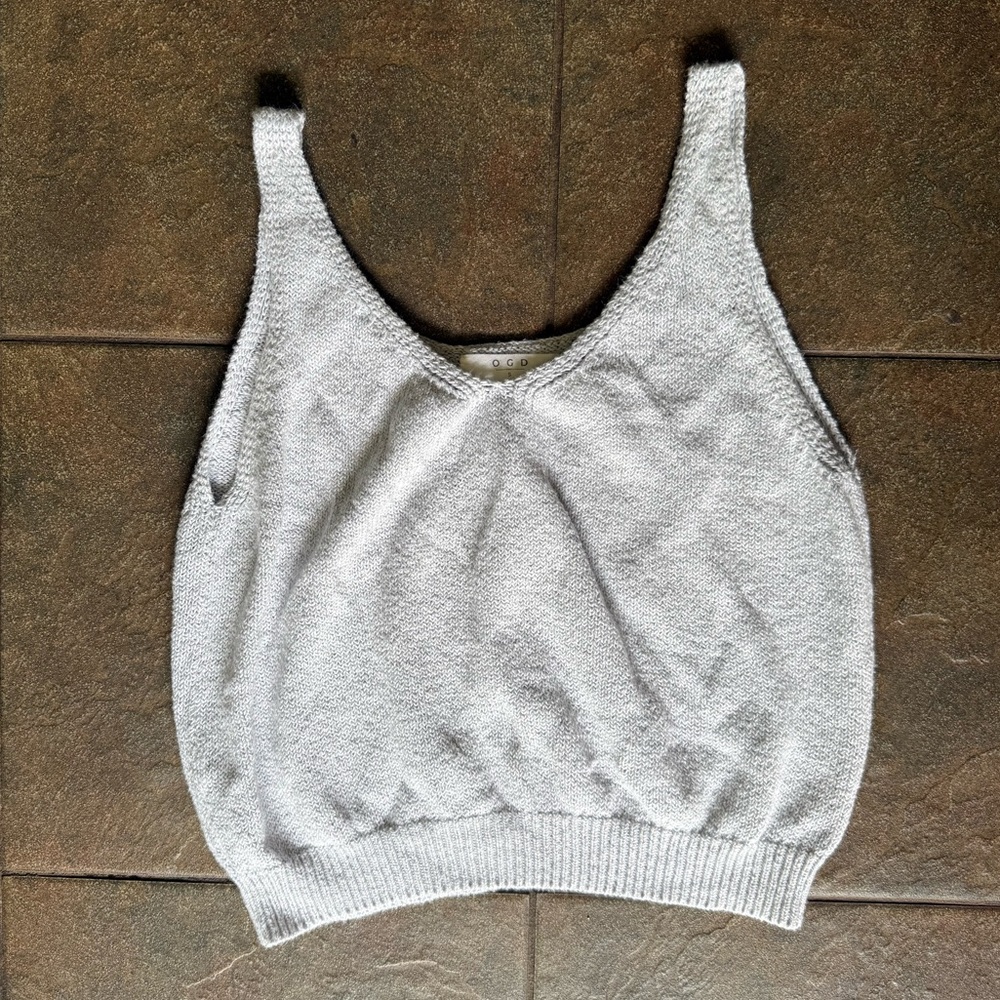 OGD Knit Sweater Tank